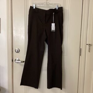 NWT Lane Bryant “THE ALLIE” Chocolate Brown Pants SZ 16 Regular $60